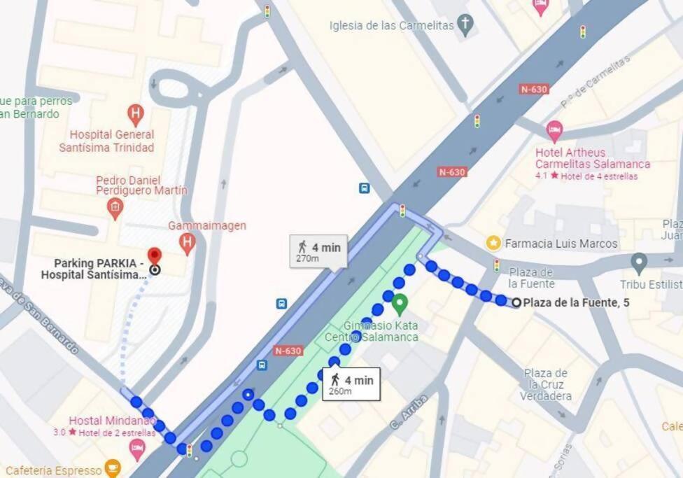 Alojamiento Plaza La Fuente Centro Διαμέρισμα Σαλαμάνκα Εξωτερικό φωτογραφία